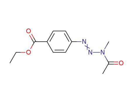 Ethyl 4-(3-acetyl-3-methyl-1-triazen-1-yl)benzoate