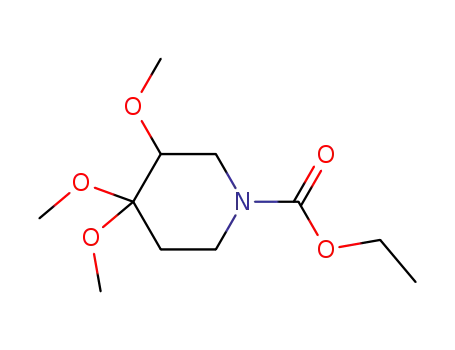 Ethyl 3,4,4-trimethoxypiperidine-1-carboxylate