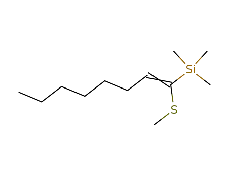 1-Methylthio-1-(trimethylsilyl)-1-octen