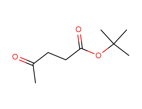 Molecular Structure of 2854-10-6 (Pentanoic acid, 4-oxo-, 1,1-dimethylethyl ester)