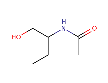 Molecular Structure of 71501-68-3 (Acetamide, N-[1-(hydroxymethyl)propyl]-)