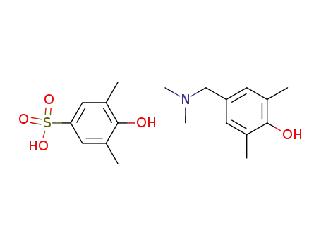4-Hydroxy-3,5-dimethyl-benzenesulfonic acid; compound with 4-dimethylaminomethyl-2,6-dimethyl-phenol