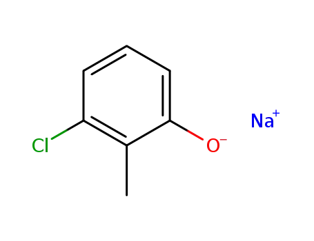Molecular Structure of 118537-93-2 (sodium 3-chloro-2-methylphenolate)