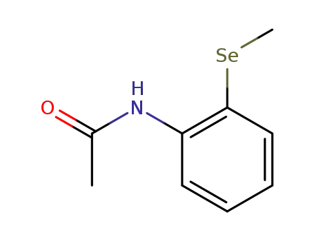 Molecular Structure of 89723-06-8 (Acetamide, N-[2-(methylseleno)phenyl]-)
