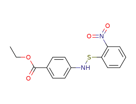 Molecular Structure of 72848-38-5 (ethyl 4-(((2-nitrophenyl)thio)amino)benzoate)