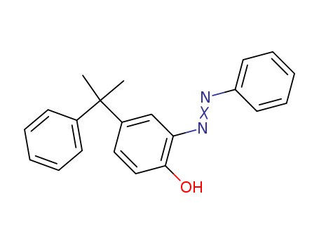 Phenol,4-(1-methyl-1-phenylethyl)-2-(2-phenyldiazenyl)-