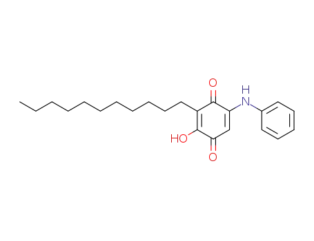 2-phenylamino-5-hydroxy-6-undecyl-1,4-naphthoquinone