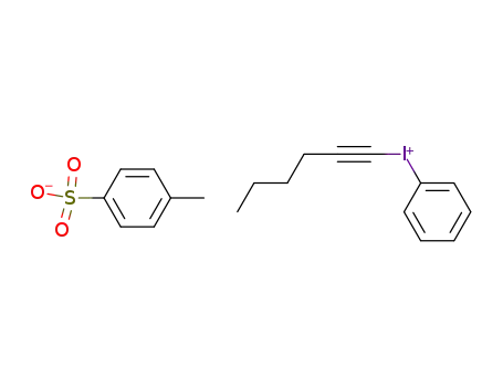 Iodonium, 1-hexynylphenyl-, salt with 4-methylbenzenesulfonic acid (1:1)