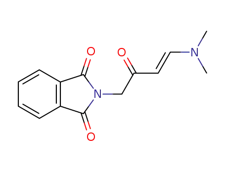 Molecular Structure of 746677-26-9 ((E)-2-(4-(dimethylamino)-2-oxobut-3-enyl)isoindoline-1,3-dione)