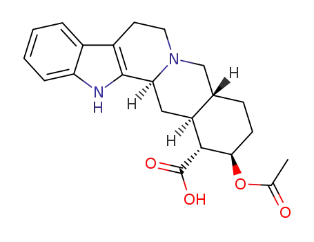 17β-acetoxy-yohimban-16α-carboxylic acid