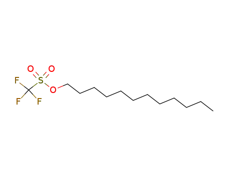 Molecular Structure of 75618-27-8 (lauryl triflate)