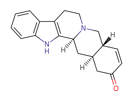 Molecular Structure of 54725-64-3 (18,19-Didehydroyohimban-17-one)