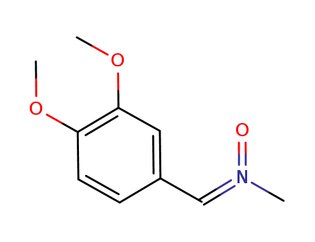 Molecular Structure of 314768-38-2 ((Z)-C-(3,4-dimethoxyphenyl)-N-methyl-nitrone)