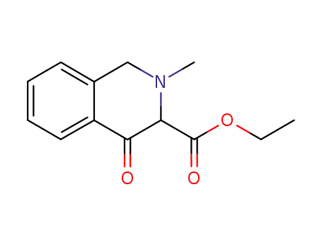 3-Isoquinolinecarboxylic acid, 1,2,3,4-tetrahydro-2-methyl-4-oxo-, ethyl
ester