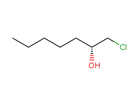 Molecular Structure of 141339-83-5 (2-Heptanol, 1-chloro-, (R)-)
