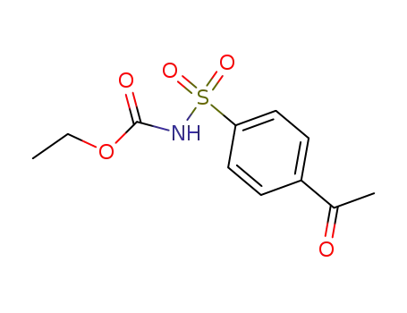 Molecular Structure of 61827-68-7 (ethyl 4-acetylphenylsulphonylcarbamate)