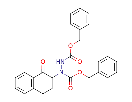 dibenzyl N-(1,2,3,4-tetrahydro-1-oxonaphthalen-2-yl)-N,N'-hydrazinedicarboxylate