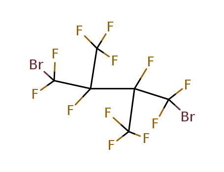 1,4-dibromo-1,1,2,3,4,4-hexafluoro-2,3-bis-trifluoromethyl-butane