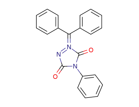 Molecular Structure of 2693-32-5 (2-diphenylmethyliumyl-3,5-dioxo-4-phenyl-1,2,4-triazolidin-1-ide)