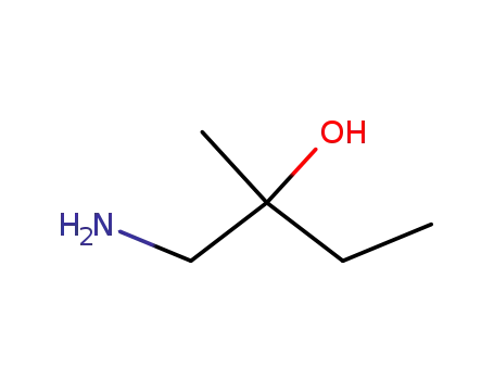 Molecular Structure of 51411-49-5 (1-amino-2-methylbutan-2-ol)
