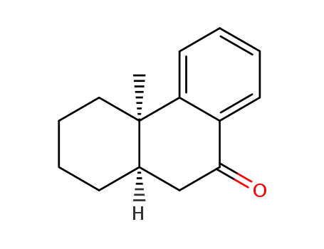 Molecular Structure of 84711-04-6 (9(1H)-Phenanthrenone, 2,3,4,4a,10,10a-hexahydro-4a-methyl-, cis-)