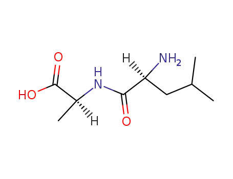 Molecular Structure of 7298-84-2 (L-LEUCYL-L-ALANINE)