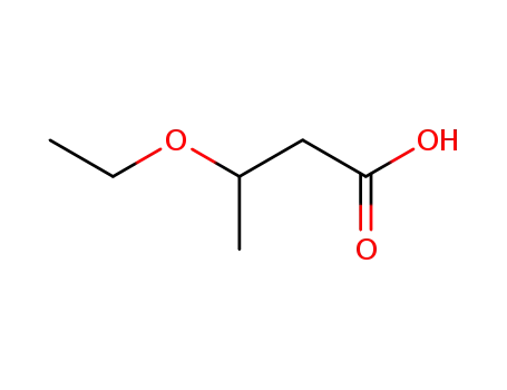 Molecular Structure of 19878-71-8 (3-ethoxybutanoic acid)