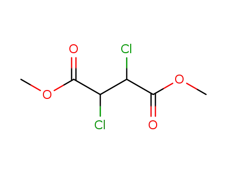 Molecular Structure of 62173-55-1 (Dimethyl 2,3-dichlorosuccinate)