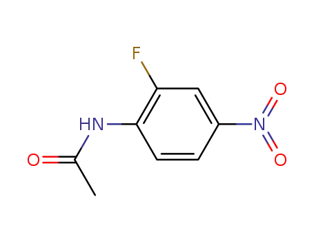 Molecular Structure of 348-19-6 (2'-FLUORO-4'-NITROACETANILID)