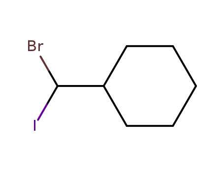 Molecular Structure of 65826-86-0 (Cyclohexane, (bromoiodomethyl)-)