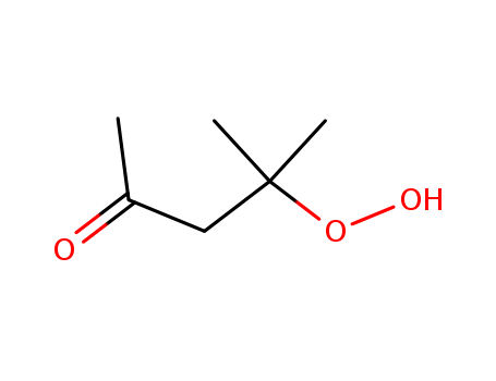 4-hydroperoxy-4-methylpentan-2-one