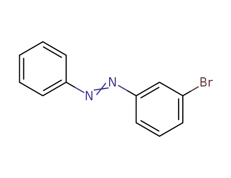 Molecular Structure of 4171-34-0 (Diazene, (3-bromophenyl)phenyl-)
