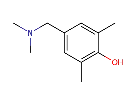 Molecular Structure of 42900-95-8 (4-[(dimethylamino)methyl]-2,6-xylenol)