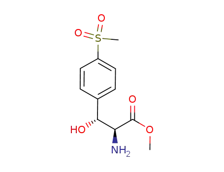 (2S,3R)-methyl-2-amino-3-[4-(methylsulfonyl)phenyl]-3-hydroxy-propanoate