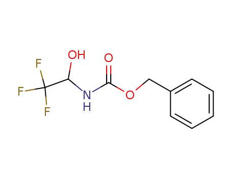Molecular Structure of 6798-33-0 (benzyl (2,2,2-trifluoro-1-hydroxyethyl)carbamate)