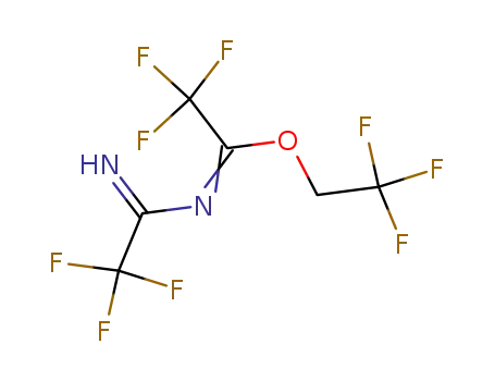 2,2,2-Trifluoro-N-(2,2,2-trifluoro-1-imino-ethyl)-acetimidic acid 2,2,2-trifluoro-ethyl ester