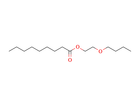 Molecular Structure of 20442-11-9 (2-butoxyethyl nonan-1-oate)