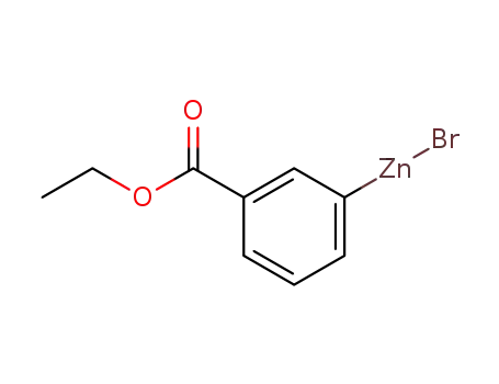 Molecular Structure of 131379-38-9 (Zinc, bromo[3-(ethoxycarbonyl)phenyl]-)