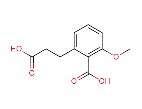 3-(2-Carboxy-3-methoxyphenyl)-propionsaeure