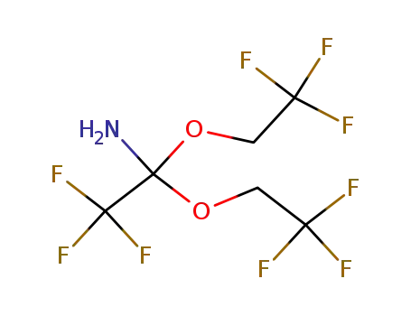 2,2,2-Trifluoro-1,1-bis-(2,2,2-trifluoro-ethoxy)-ethylamine