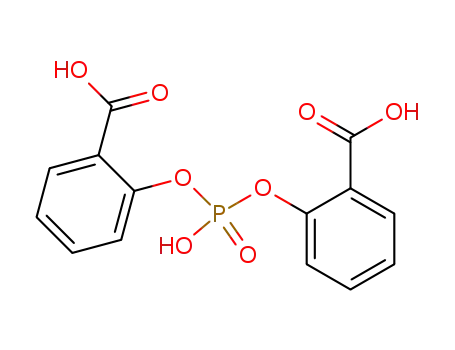 Molecular Structure of 87799-86-8 (bis-(2-carboxyphenyl) hydrogen phosphate)