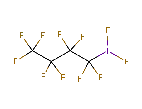 Molecular Structure of 20636-72-0 (nonafluorobutyliodine(III) difluoride)