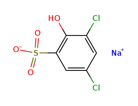 Sodium 3,5-chloro-6-hydroxybenzenesulfonate(54970-72-8)