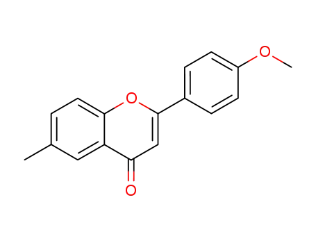 Molecular Structure of 29976-77-0 (4'-METHOXY-6-METHYLFLAVONE)