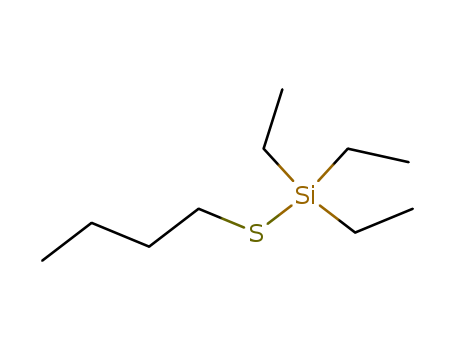 Silane, (butylthio)triethyl-