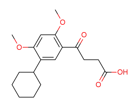 5-사이클로헥실-2,4-디메톡시-감마-옥소벤젠부티르산