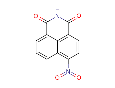 Molecular Structure of 39061-35-3 (4-nitro-1,8-naphthalic anhydride)
