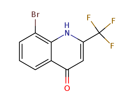 4-Quinolinol, 8-bromo-2-(trifluoromethyl)-