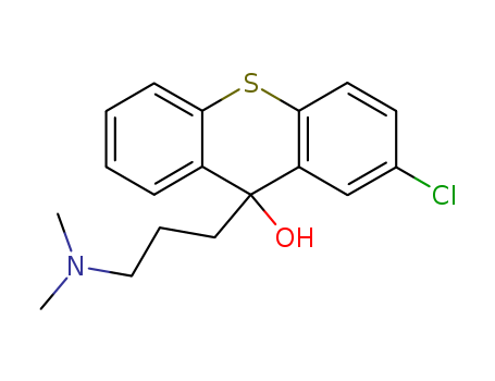 2-chloro-9-[3-(dimethylamino)propyl]thioxanthen-9-ol