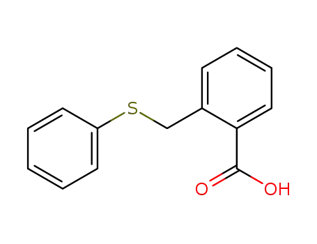 Molecular Structure of 1699-03-2 (2-PHENYLTHIOMETHYLBENZOIC ACID)